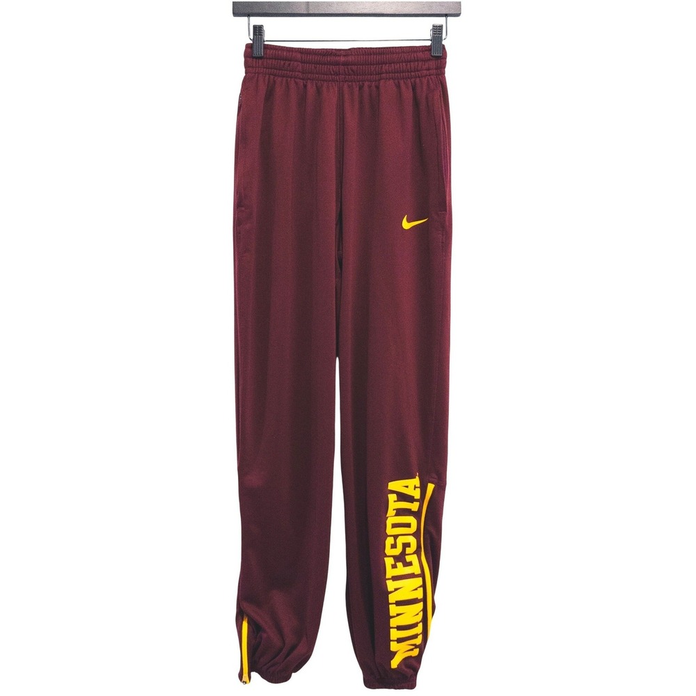 Nike University of Minnesota Gophers‎ Joggers Mens S Dri-Fit Athletic Sweatpants